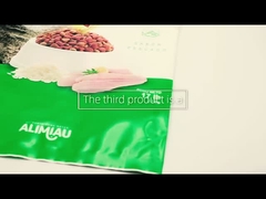 کیسه بسته بندی مواد غذایی سفارشی با زیپ مهر و موم هشت طرفه قابل آب بندی مجدد کیسه غذای سگ