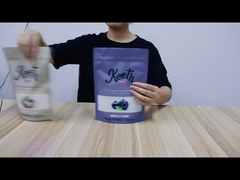 کیسه زیپی پلاستیکی مات شده بسته بندی مواد غذایی صنایع دستی کیسه کیسه ای ایستاده چاپ شده